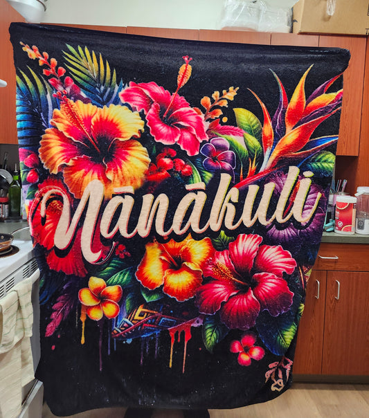 Nanakuli Throw Blankets